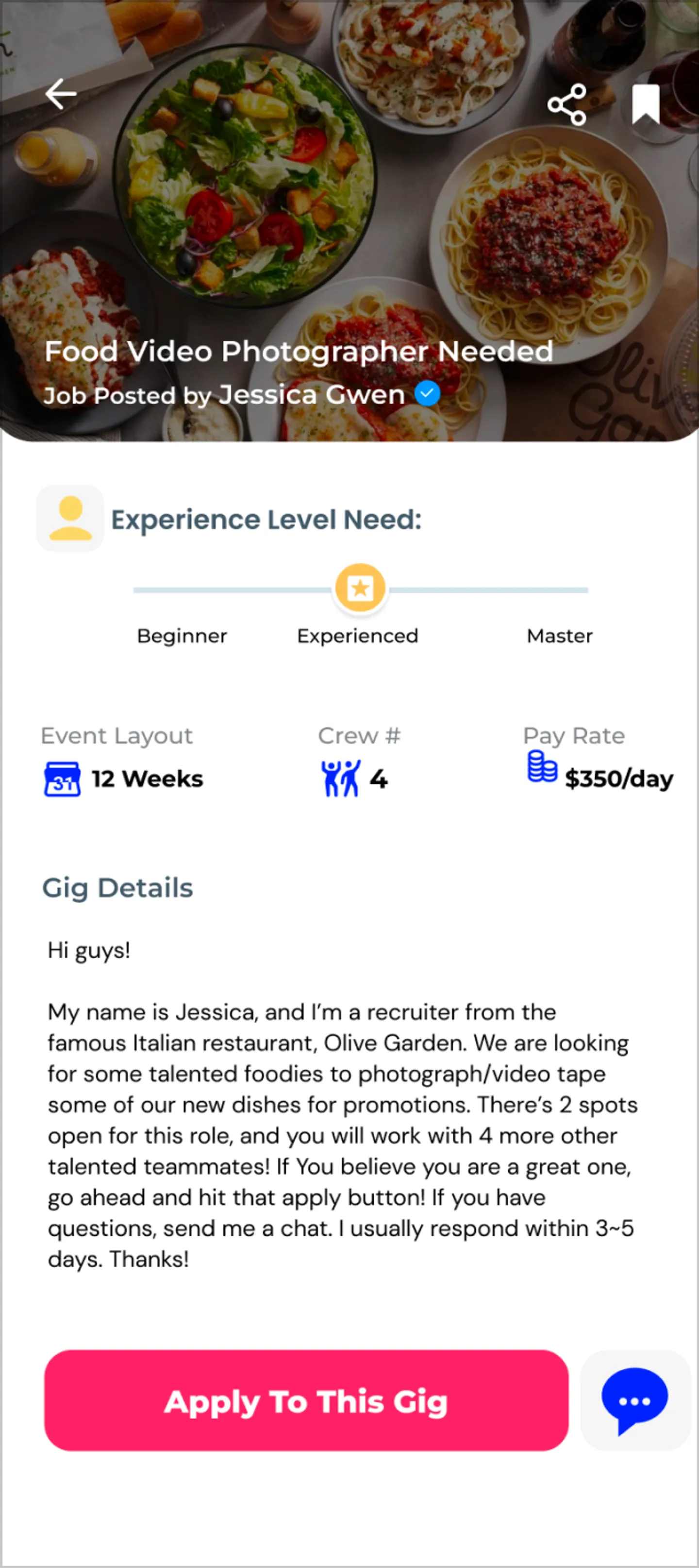 Image for the IxD project Gig-Land