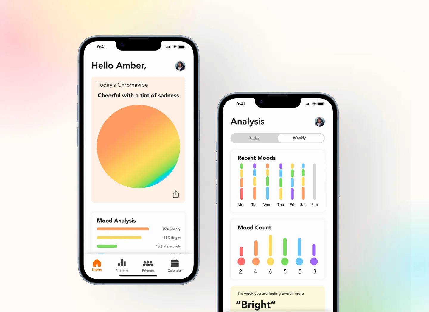 Image of Amber Chungs project Chromavibe