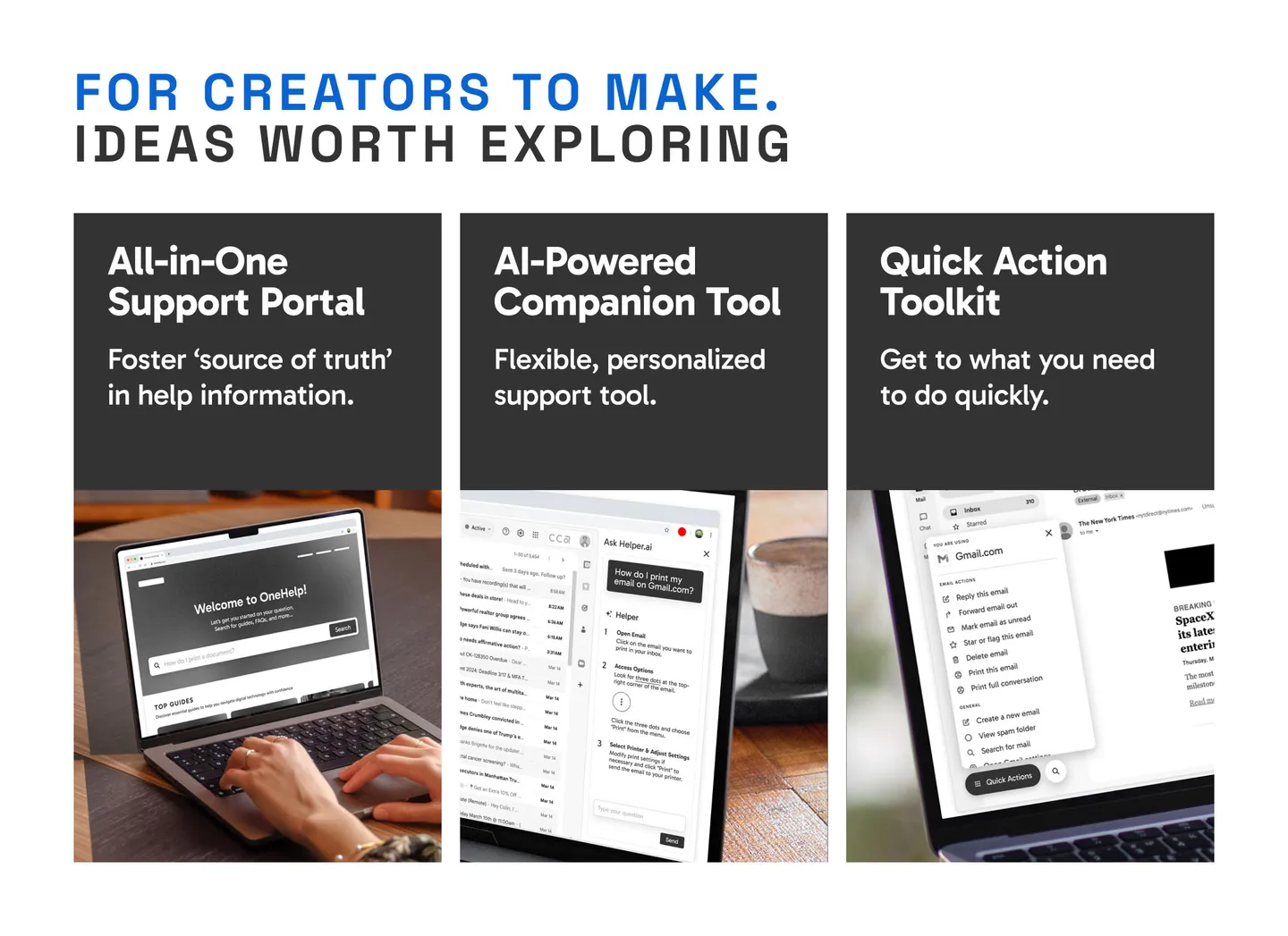 Image for the IxD project Designing for the Future Majority