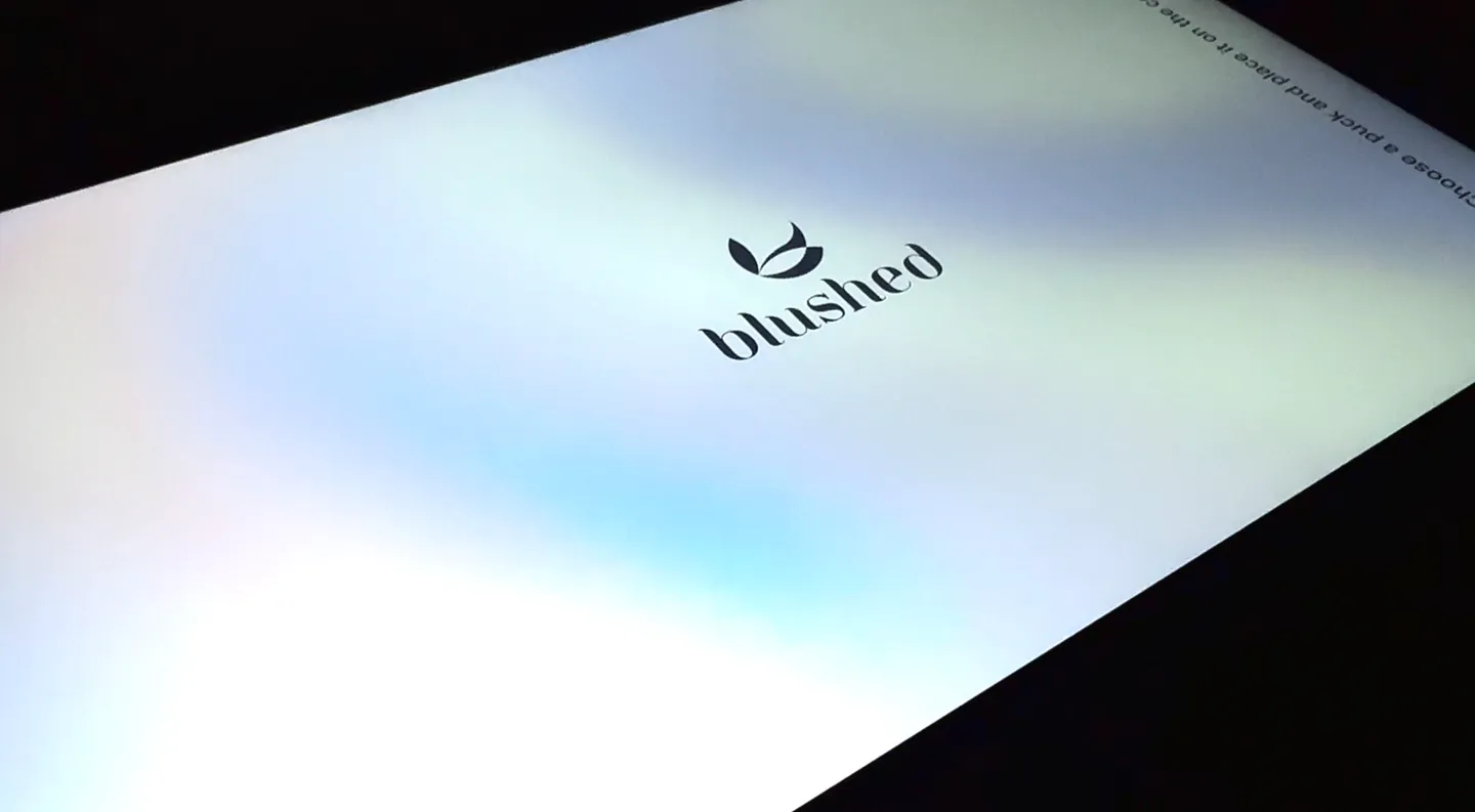 Image for the IxD project Blushed Experience