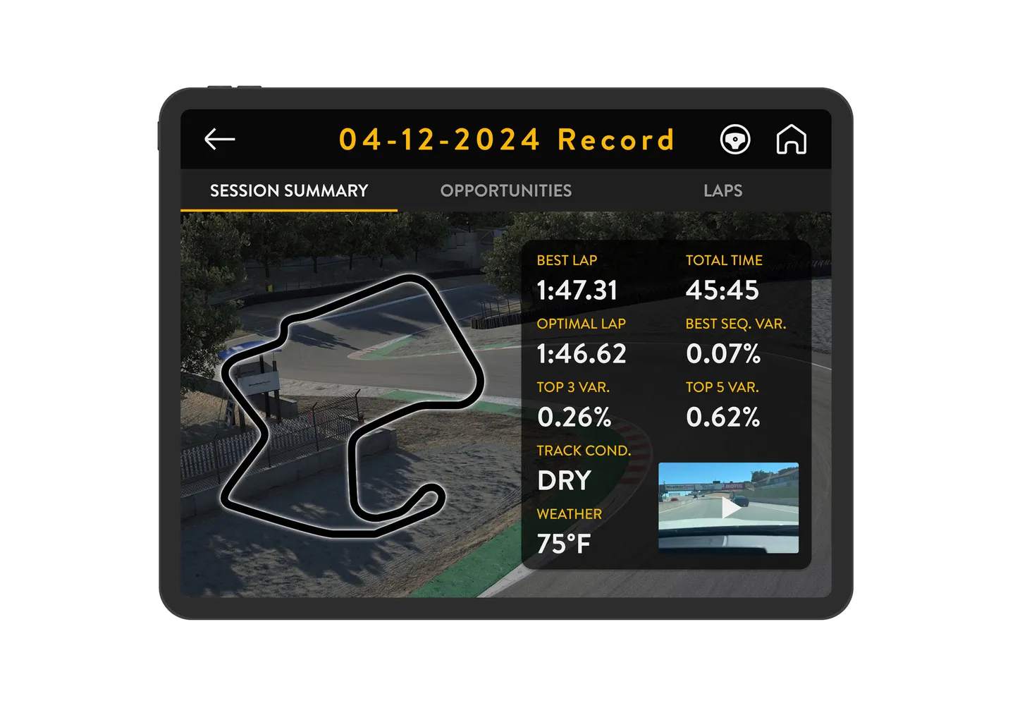 Image for the IxD project RacingControl