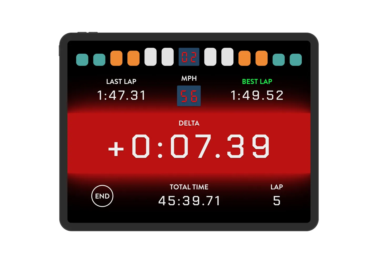 Image for the IxD project RacingControl