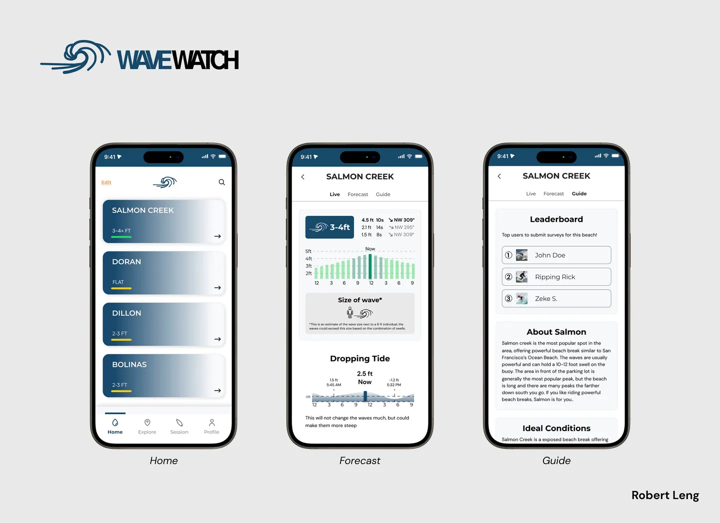 Image for the IxD project Wave Watch