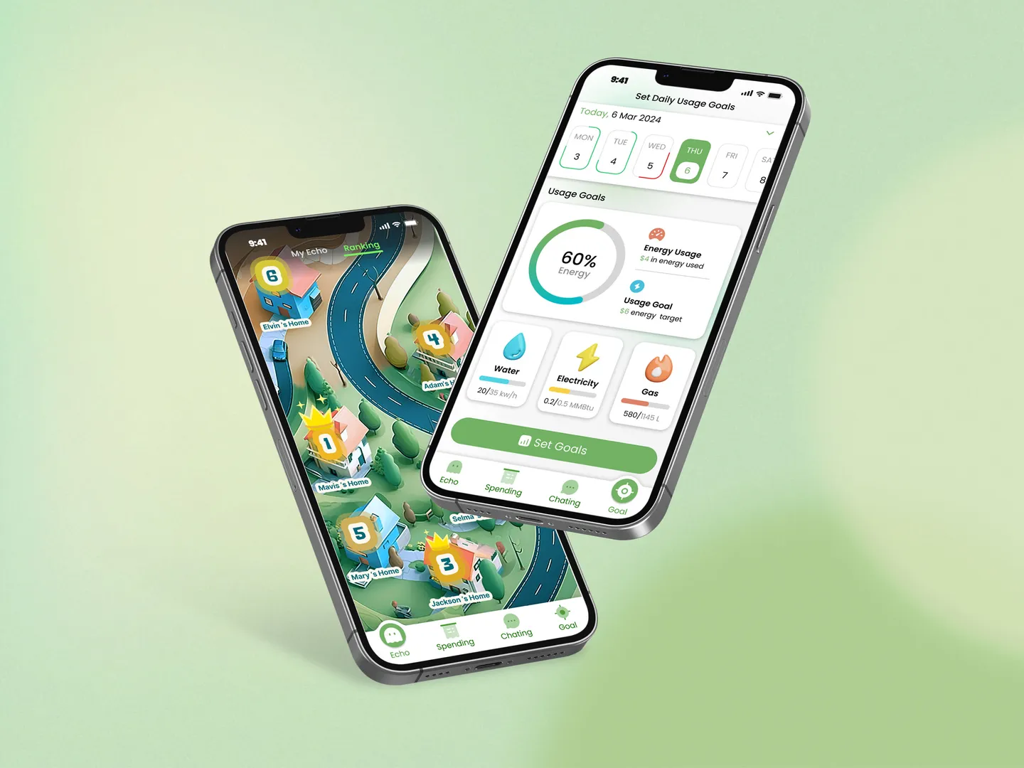 Image for the IxD project Echo