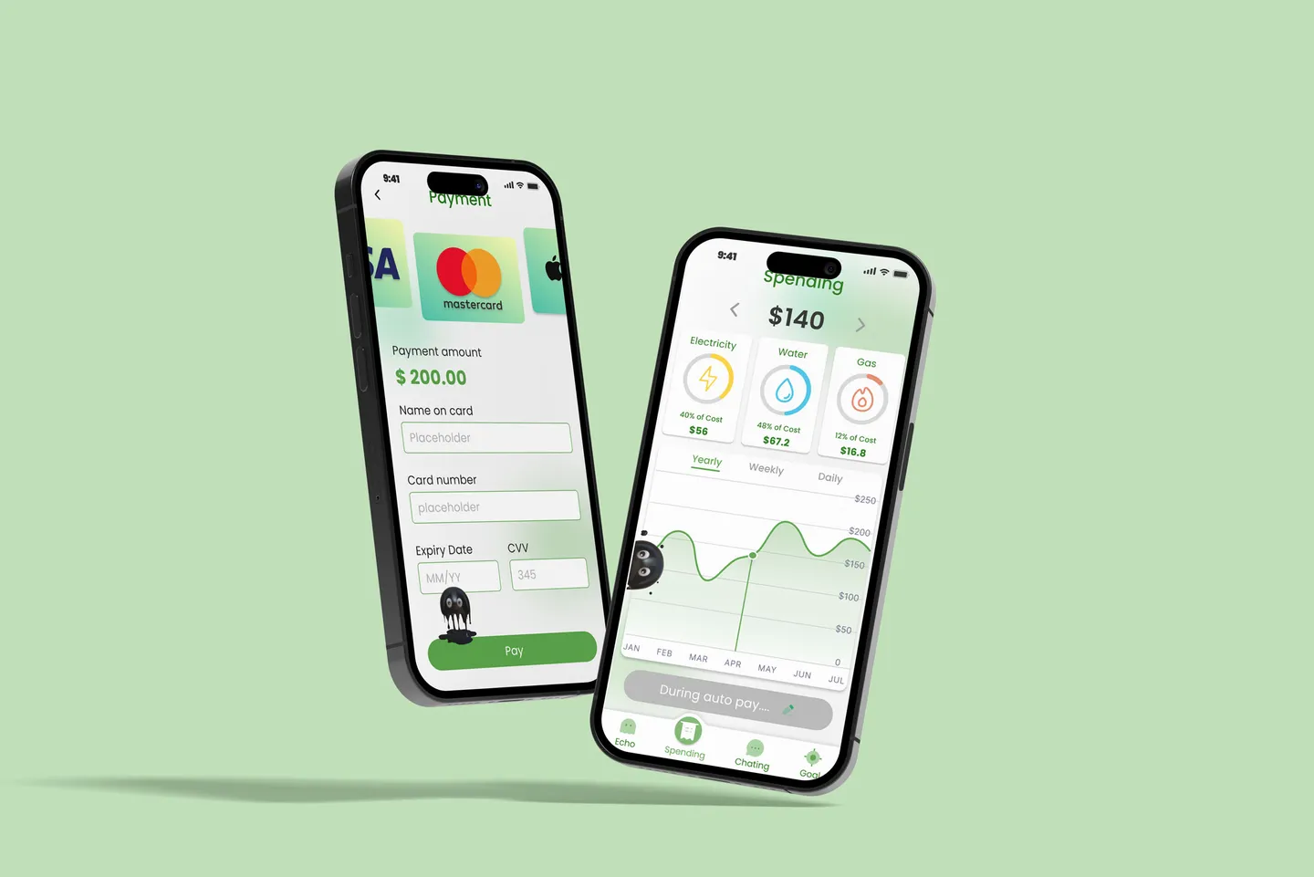 Image for the IxD project Echo