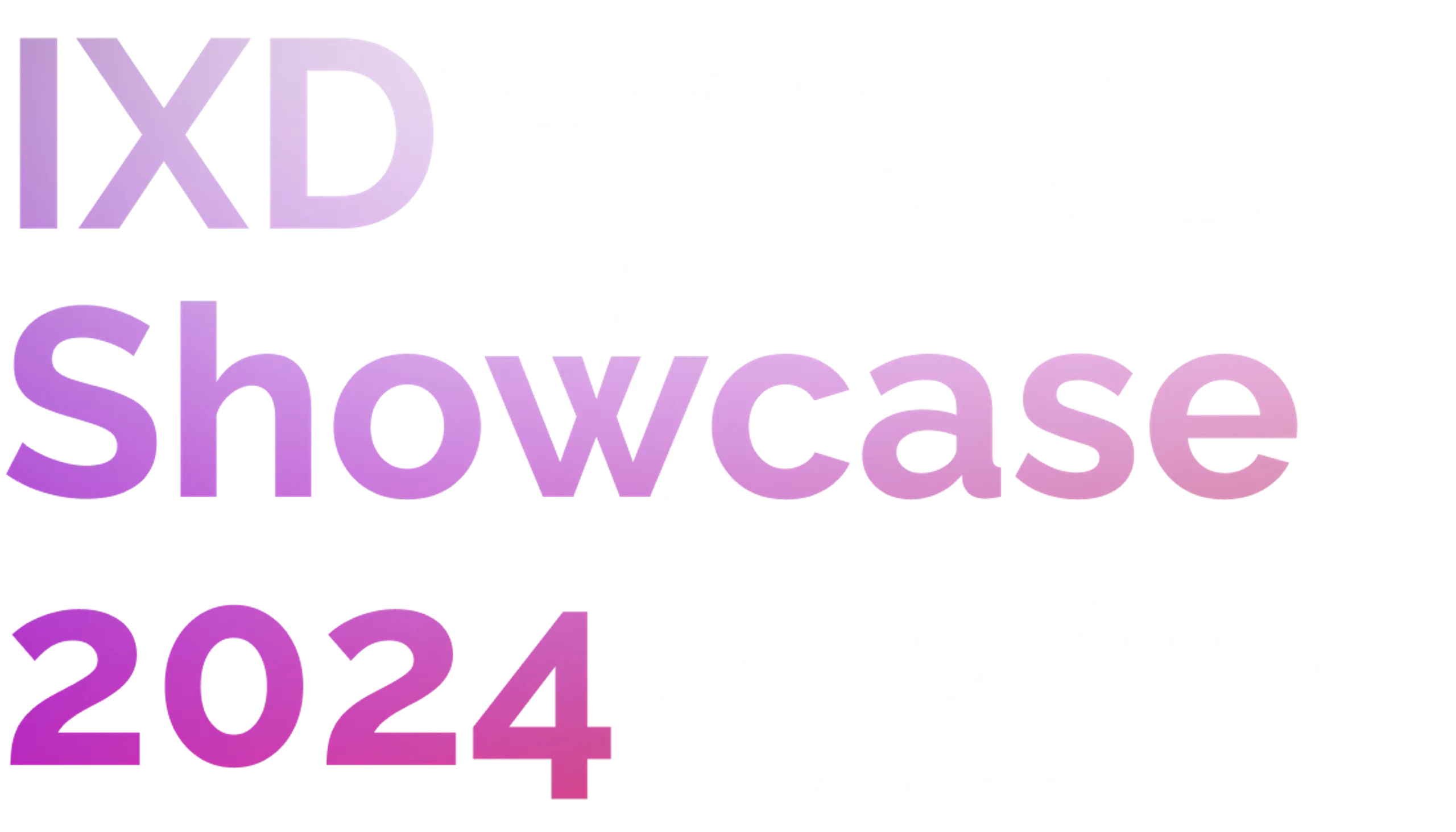 CCA IxD Showcase 2024