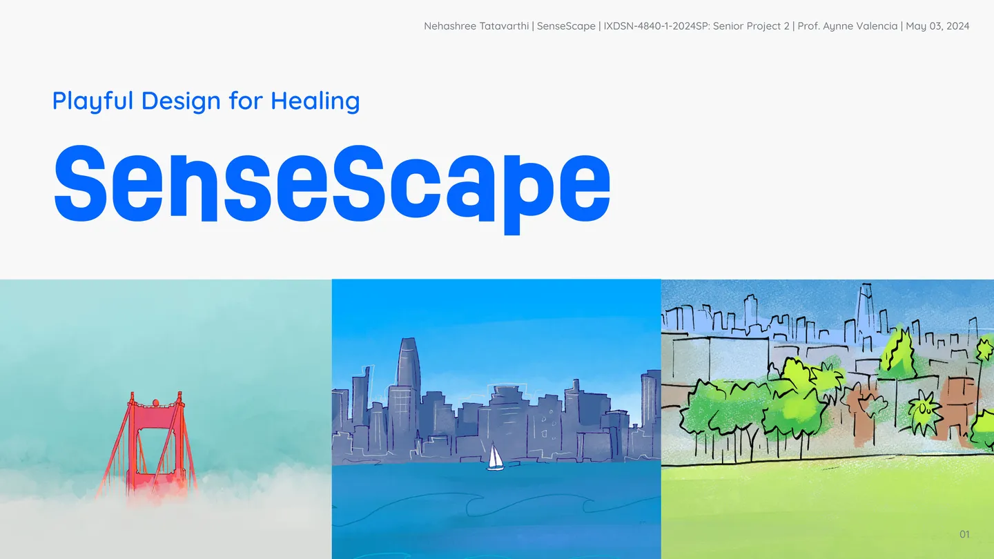 Image of Nehashree Tatavarthis project SenseScape